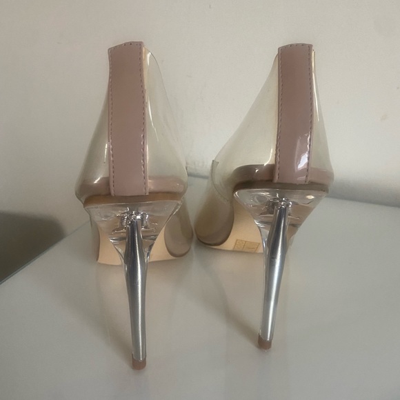 Nude/clear heels - Picture 3 of 4